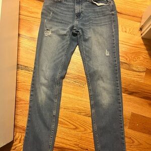 Hollister Men's Light Blue Skinny Jeans